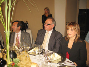  Beatriz Llorens, nieta de uno de los integrantes de la primera directiva, durante la cena de gala.