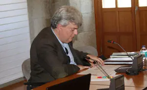 Un momento de la conferencia impartida por Xosé Manuel Núñez Seixas.