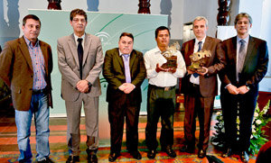 Andalucía. Vicepresidente Valderas-premios Cooperacion