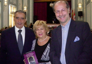 D. Pedro Bello Díaz, Presidente de Sociedades Españolas y D. Marcos Rodríguez Cantero, Cónsul Adjunto de España