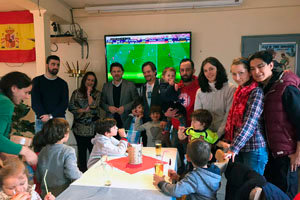 Miranda-alumnos escola fútbol Club Galicia Bonn