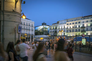Lona Castilla y León en Puerta del Sol 2