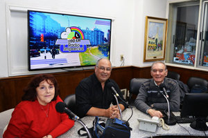 Lilian Galup Mario Corrales y Martín Caridad AL AIRE