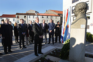 O presidente da Xunta, Alberto Núñez Feijóo, acompañará o presidente da República Oriental do Uruguai, Tabaré Vázquez, na ofrenda floral ante o monumento ao xeneral José Gervasio Artigas.