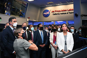 Sanchez en la NASA