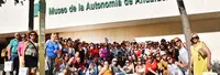 Foto de grupo de la visita al Museo de la Autonomia de Andalucía