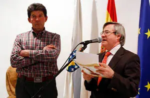 Darriba y Jiménez, en la presentación