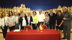 Herrero Centro Leoneses de Argetina. Foto de grupo 1