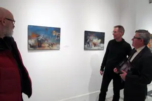 Ross explica algunos aspectos de su obra