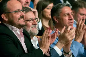 Alejandro Fernández, Albiol y Rajoy