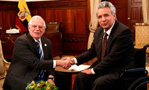 Borrell en Ecuador