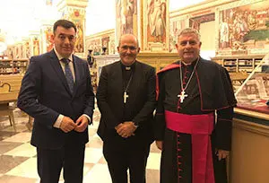 Roman Rodriguez en El Vaticano 1
