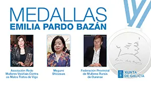 Medallas Emilia Pardo Bazán