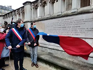 Placa en Paris 2