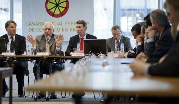 José Manuel García-Margallo en Brasil