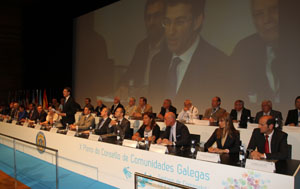 El presidente Núñez Feijóo durante su intervención en la inauguración. El presidente Núñez Feijóo durante su intervención en la inauguración.