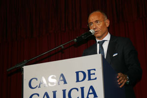 Santiago Camba, en un momento de su intervención.