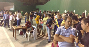Público asistente a uno de los encuentros desarrollados en el Centre Català de Caracas. Público asistente a uno de los encuentros desarrollados en el Centre Català de Caracas.