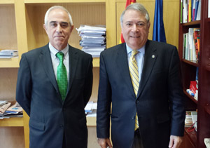 José Alberto Sanchís con Miras Portugal. José Alberto Sanchís con Miras Portugal.