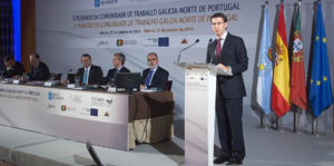 BAIONA (Pontevedra)
10,30 h.- O presidente da Xunta, Alberto Núñez Feijóo, inaugurará o X Plenario da Comunidade de Traballo Galicia-Norte de Portugal, no que traspasará a Presidencia deste órgano ao presidente da Comisión de Coordinación e Desenvolvemento Rexional do Norte de Portugal, Emídio Gomes. No Parador Nacional Conde de Gondomar. Intervención aberta aos medios.
foto xoán crespo
27/01/14