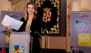 La consejera de Cultura y Turismo, Alicia García, realiza el balance de la participación de la Junta de Castilla y León en Fitur 2014