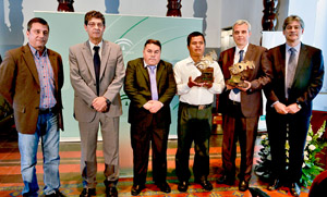 Andalucía. Vicepresidente Valderas-premios Cooperacion