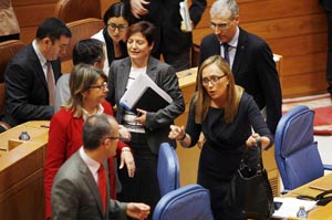 Pleno del parlamento.