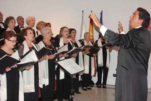 Follas novas en un momento de la actuación