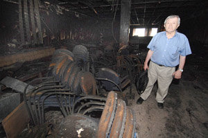 Incendio Casa Galicia de Las Palmas (Foto La Provincia)
