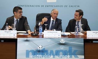 Os directores do Igape, Javier Aguilera, e da Axencia Galega de Innovación, Manuel Varela Rey, participarán na apertura da VII reunión anual de consorcios españois da Rede Europea de Empresas Enterprise Europe Network. No salón de actos da CEG (rúa do Vilar, 54).
22/09/14
