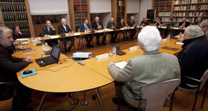 alberto nunez feijoo preside o pleno ordinario do consello da cultura galega
foto: ana varela
