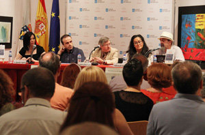 Un momento de la presentación del libro