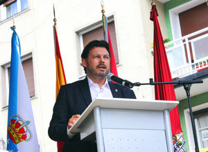 Antonio Rodríguez Miranda, durante su intervención en el acto celebrado en Ermua. Antonio Rodríguez Miranda, durante su intervención en el acto celebrado en Ermua.