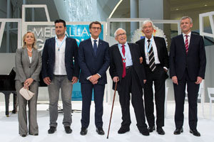 SANTIAGO
13,00 h.- O titular do Goberno galego, Alberto Núñez Feijóo, acompañado dos membros do Executivo autonómico, presidirá o acto de imposición das Medallas de Galicia 2015. No Museo da Cidade da Cultura. Intervención aberta aos medios. Tras a cerimonia, haberá unha fotografía de grupo.
foto xoán crespo
24/07/15