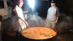 Laguna Alsina paella 1