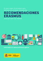 pRECOMENDACIONES ERASMUS POSTER