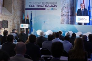O conselleiro de Economía e Industria, Francisco Conde, asistirá ao acto inaugural da V Semana Internacional Contract. No Salón Capela do Hotel AC Palacio del Carmen (rúa das Oblatas, s/n).
foto xoán crespo
28/09/15