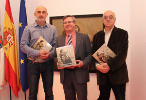 De izquierda a derecha, Jesús Lázare, Ramón Jiménez y Xulio Xiz