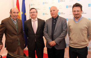 Hernando, Jiménez, Feijóo y Mejías