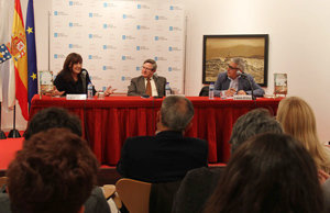 Elisa Vázquez de Gey, durante su intervención. Elisa Vázquez de Gey, durante su intervención.