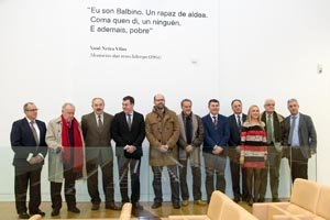 O conselleiro de Cultura, Educación e Ordenación Universitaria, Román Rodríguez, presidirá o acto no que se lle dará o nome de "Xosé Neira Vilas" ao auditorio da Biblioteca e Arquivo de Galicia da Cidade da Cultura (Monte Gaiás s/n).
foto xoán crespo
05/01/16