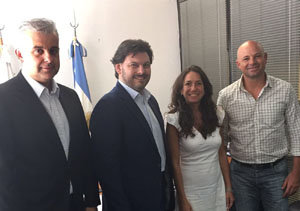 López Dobarro, Rodríguez Miranda, Pamela Malewicz, y Adrián Varela