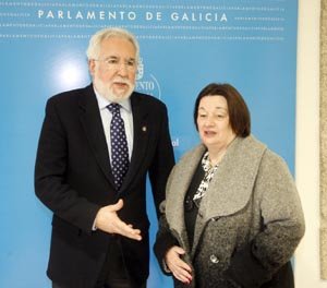 Miguel Santalices y María del Huerto Arcaus. Miguel Santalices y María del Huerto Arcaus.