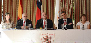 Junta directiva del Estadio Español de Chile