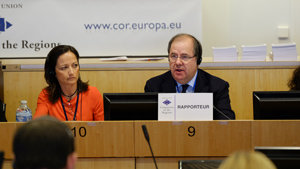 Herrera en el Comité de las Regiones 1