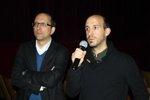 Inauguración Galicia en Cine Simón Casal y Anxo Lorenzo MR 2