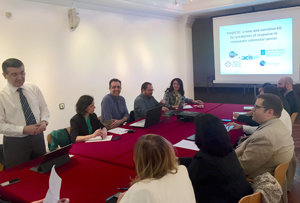 2. Expertos oncólogos de diferentes partes de España acudieron a la Casa para conocer el proyecto PREDICTC presentado por un grupo del IDIS