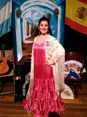 La cantante Mariela Deanes participó en el espectáculo. La cantante Mariela Deanes participó en el espectáculo.
