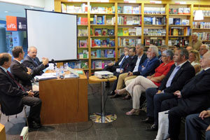 Ramón Villares, durante la presentación del libro.