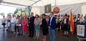 Celebración del Día de Cantabria en la Feria de Folclore de Valladolid.